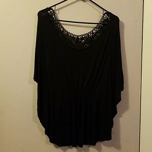 LG flutter sleeve blouse